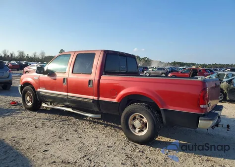 2001 Ford F250 Super Duty z USA, uszkodzony, nr VIN 1FTNW20FX1EB05430
